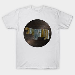 Wooden Hippo T-Shirt